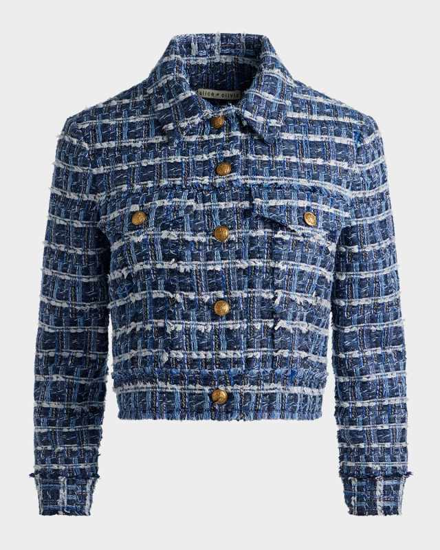 Chloe Cropped Boxy Jacket